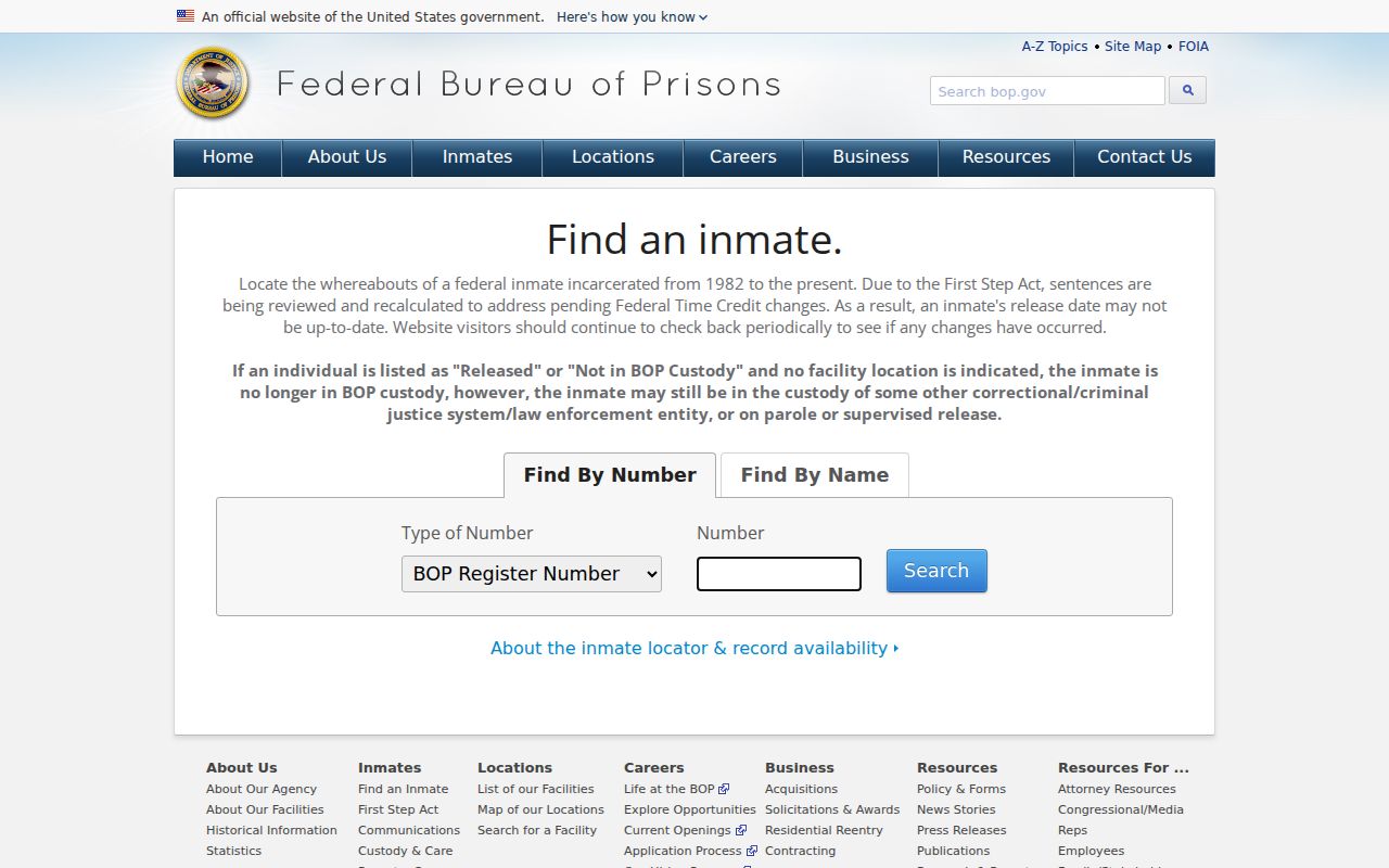 Terrebonne Parish sex offender search compared with federal custody locator